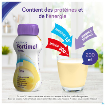 Fortimel extra choco nf    4x200ml rempl.2401495