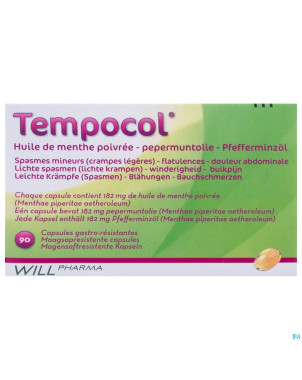 Tempocol caps 90 x 182 mg