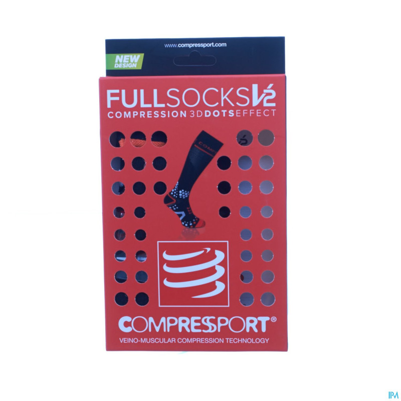 Compressport full socks black 5l