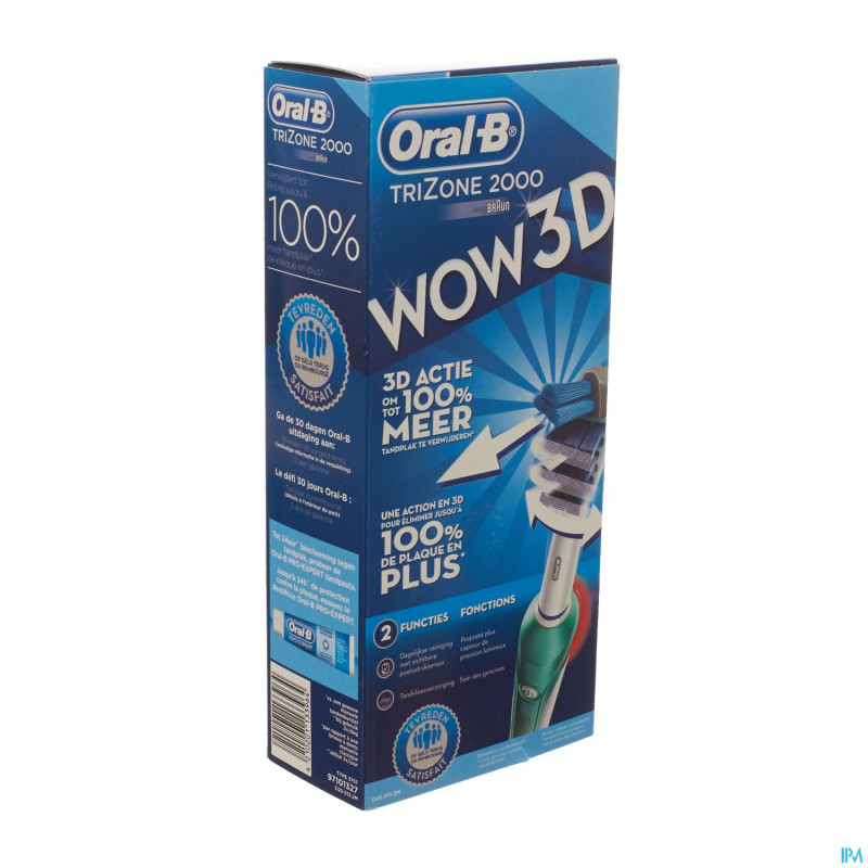 Oral b trizone 2000 wow brosse el.