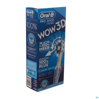 Oral b professional care 2000 wow pack brosse el.