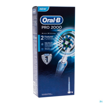 Oral b professional care 2000 wow pack brosse el.