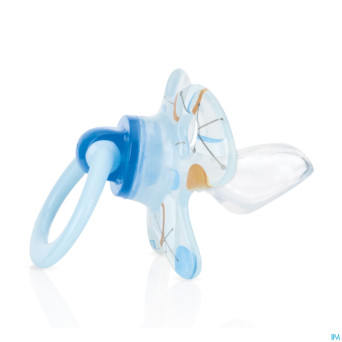 Nuby c sucette pp silicone geo ortho  0-6m
