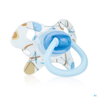 Nuby c sucette pp silicone geo ortho  0-6m