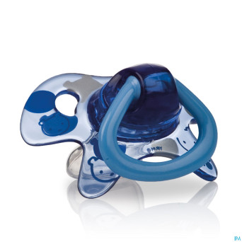 Nuby c sucette pp silicone geo ortho 6-18m