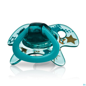 Nuby c sucette pp silicone geo ortho 6-18m