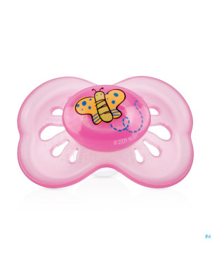 Nuby c sucette pp silicone brite ovale  6-18m