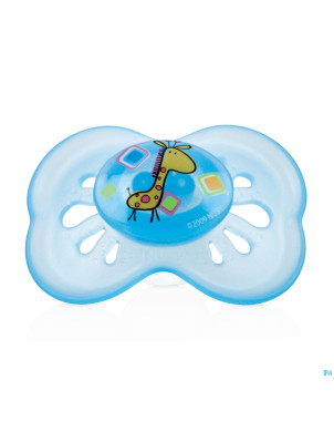 Nuby c sucette pp silicone brite ovale  +18m