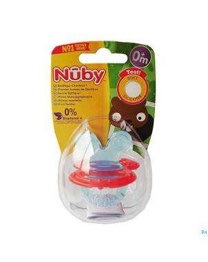 Nuby c anneau dentition massant +3m