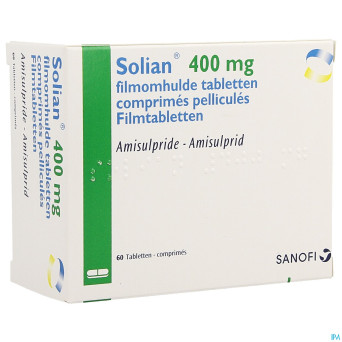 Solian impexeco 400 comp  60 x 400 mg pip