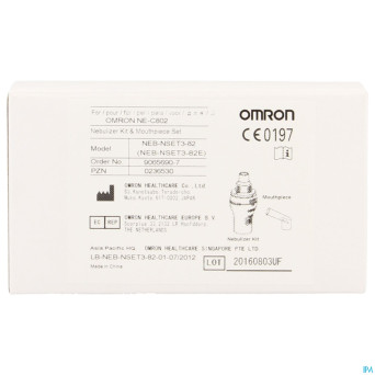 Omron set nebulisation pour omron c802
