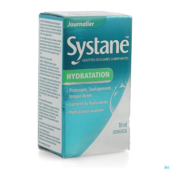 Systane hydratation gutt oculaires 10ml