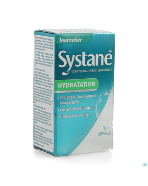 Systane hydratation gutt oculaires 10ml