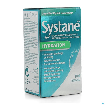 Systane hydratation gutt oculaires 10ml