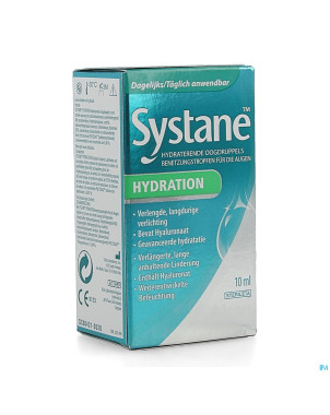 Systane hydratation gutt oculaires 10ml