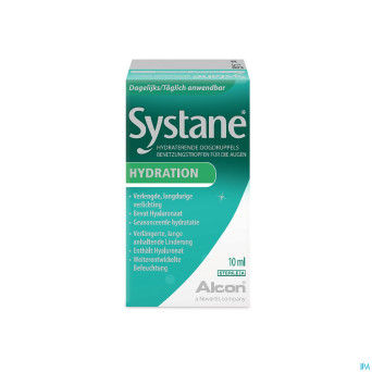 Systane hydratation gutt oculaires 10ml