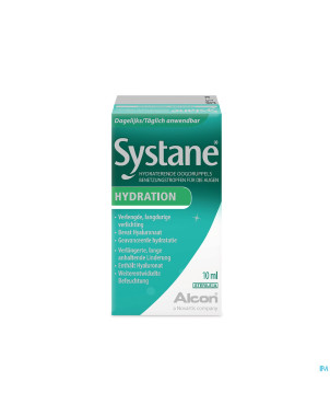Systane hydratation gutt oculaires 10ml