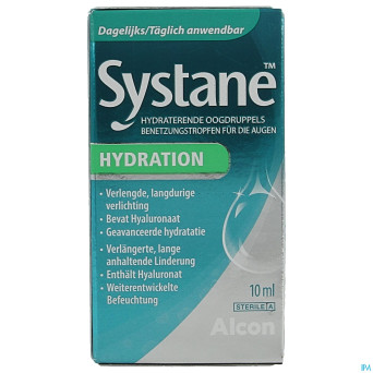 Systane hydratation gutt oculaires 10ml