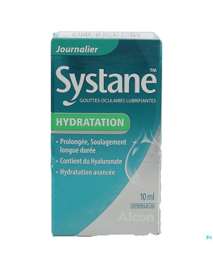 Systane hydratation gutt oculaires 10ml