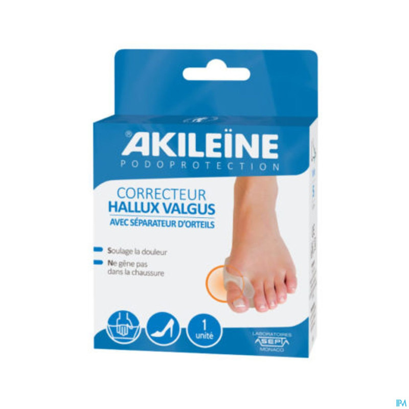 Akileine protecteur auto-adh hallux valgus 2 10531