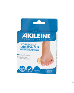 Akileine protecteur auto-adh hallux valgus 2 10531