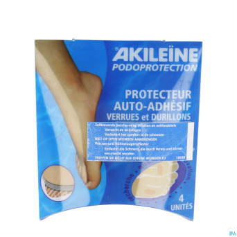 Akileine protecteur auto-adh verrue-duril. 4 10530