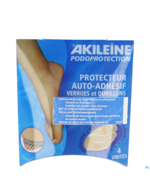 Akileine protecteur auto-adh verrue-duril. 4 10530