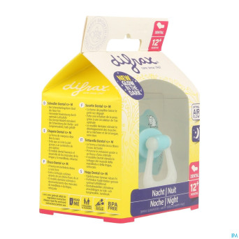 Difrax sucette dental +12m nuit