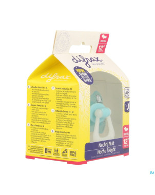 Difrax sucette dental +12m nuit