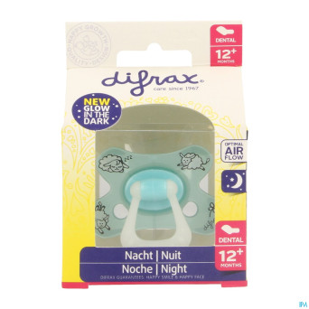 Difrax sucette dental +12m nuit