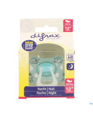 Difrax sucette dental +12m nuit