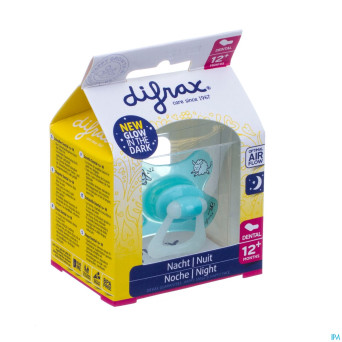 Difrax sucette dental +12m nuit