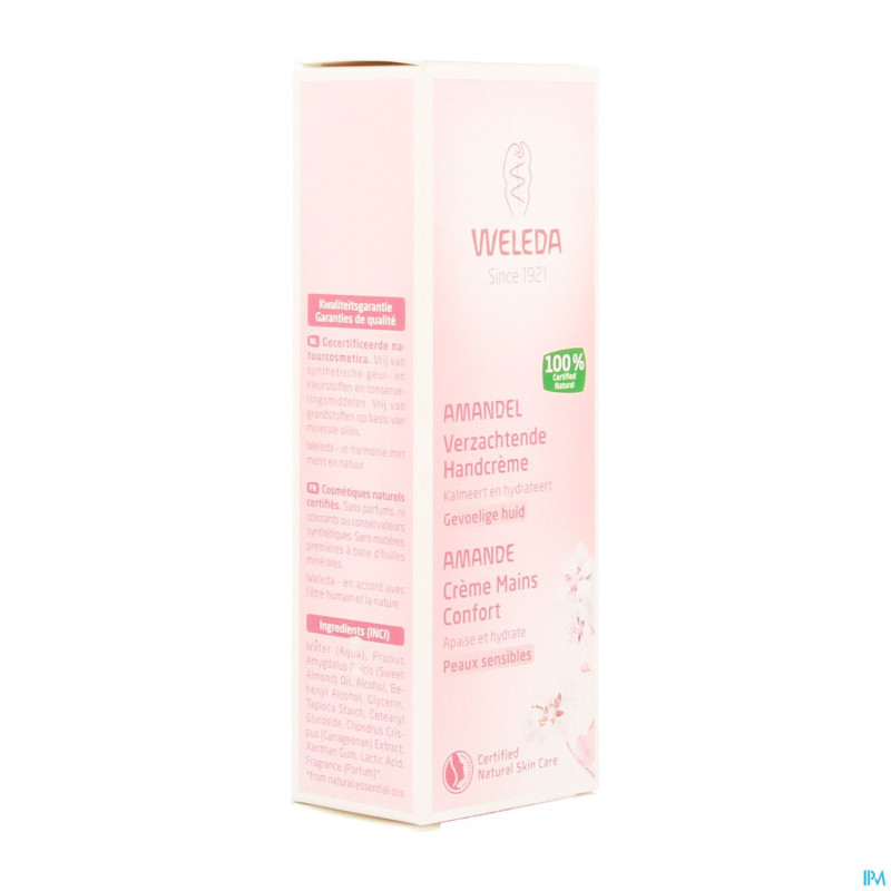 Weleda amande creme mains confort  50ml