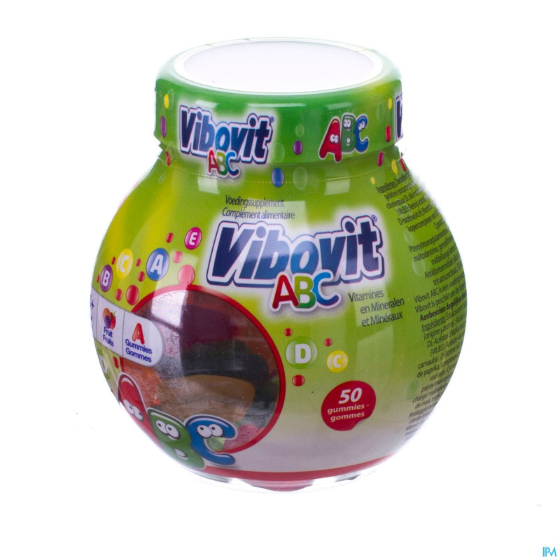 Vibovit junior 4+ abc    gommes 50