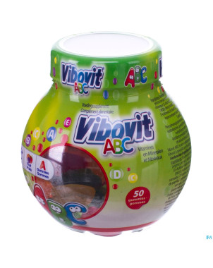 Vibovit junior 4+ abc    gommes 50