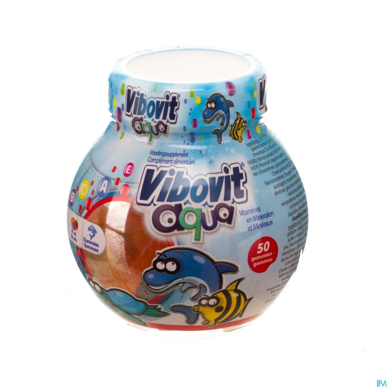 Vibovit junior 4+ aqua    gommes 50