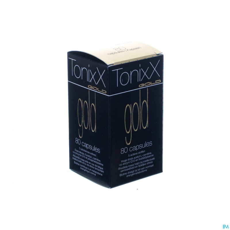 Tonixx gold    caps  80