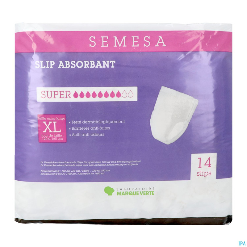 Marque v semesa slip super    xl 14