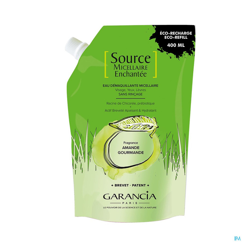 Garancia source miscel.ench.eau demaq amande 400ml
