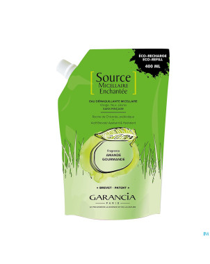 Garancia source miscel.ench.eau demaq amande 400ml