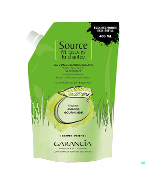 Garancia source miscel.ench.eau demaq amande 400ml
