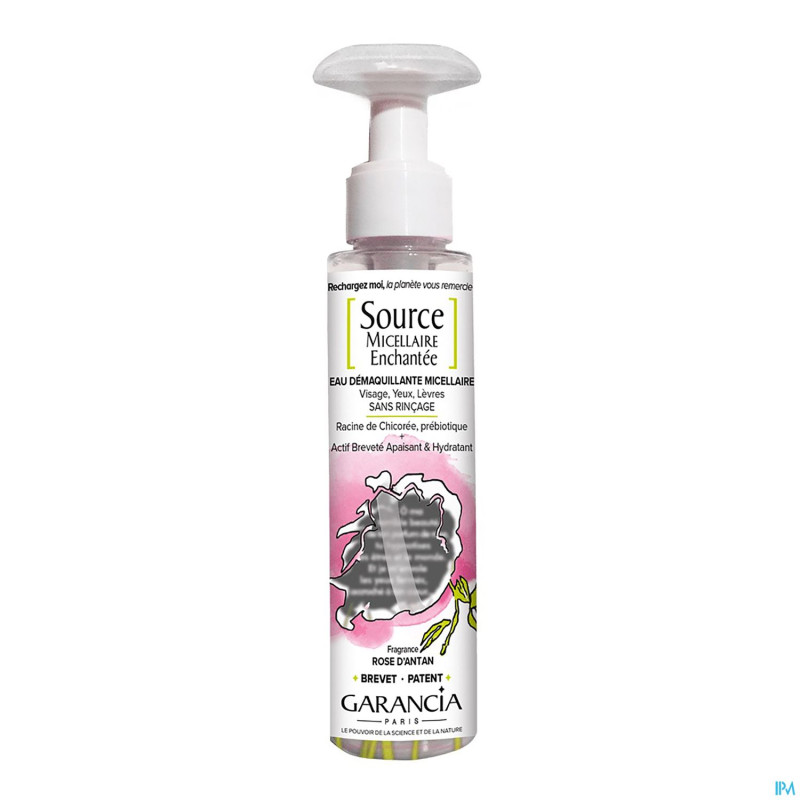 Garancia source miscel.ench.eau demaq rose   100ml