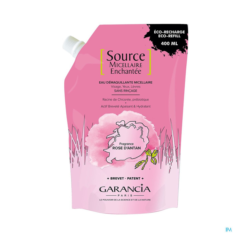 Garancia source miscel.ench.eau demaq rose   400ml