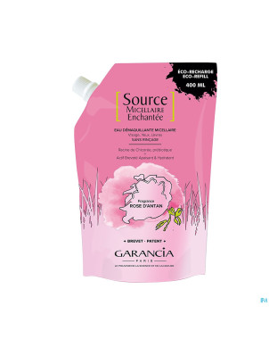 Garancia source miscel.ench.eau demaq rose   400ml