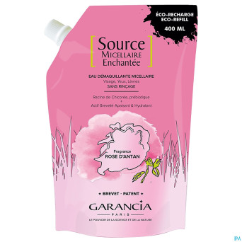 Garancia source miscel.ench.eau demaq rose   400ml