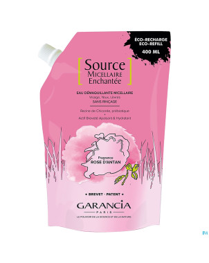 Garancia source miscel.ench.eau demaq rose   400ml