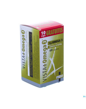 Vista omega 3    caps  60 50+10 promo