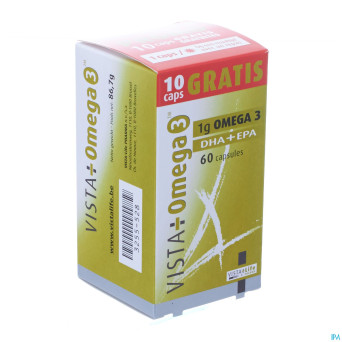 Vista omega 3    caps  60 50+10 promo