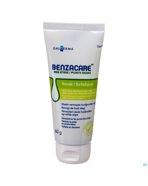 Benzacare points noirs scrub 60g