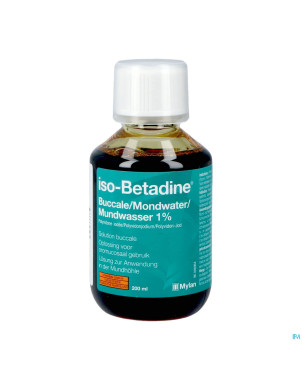 Iso betadine 1% nf sol bucc 200ml  ready to use